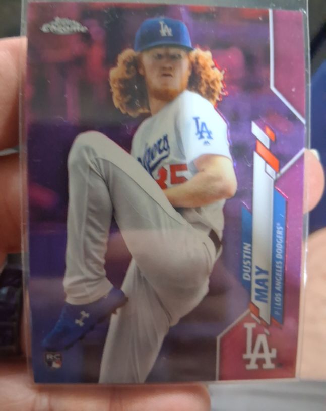 2020 Topps Series 1 #235 Dustin May — front