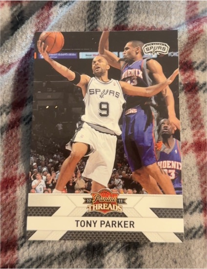 2010-11 Panini Threads #76 Tony Parker — front