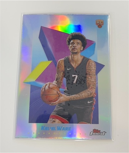 2024-25 Topps Finest #52 Kel'el Ware — front