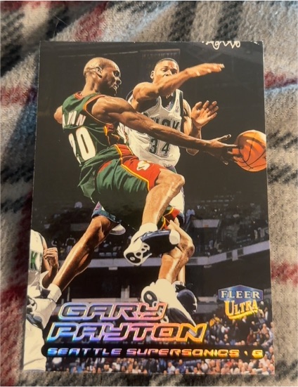 1999-00 Fleer Ultra #104 Gary Payton — front