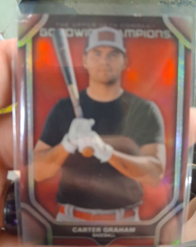 2024 Upper Deck Goodwin Champions #P32 Carter Graham — front