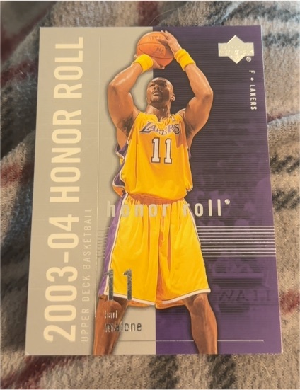 2003-04 Upper Deck Honor Roll #36 Karl Malone — front