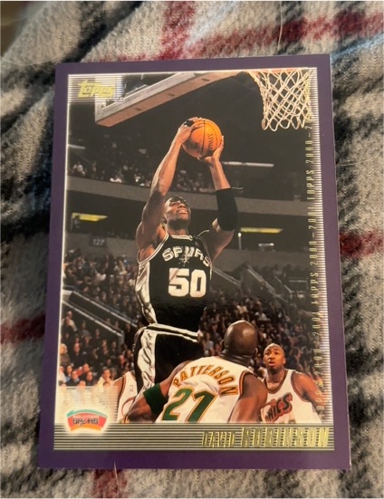 2000-01 Topps Chrome #87 David Robinson — front