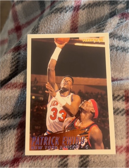 1994-95 Fleer #150 Patrick Ewing — front