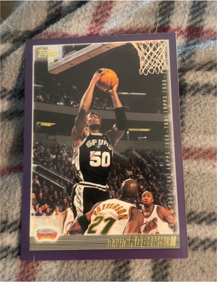 2000-01 Topps #157 David Robinson — front