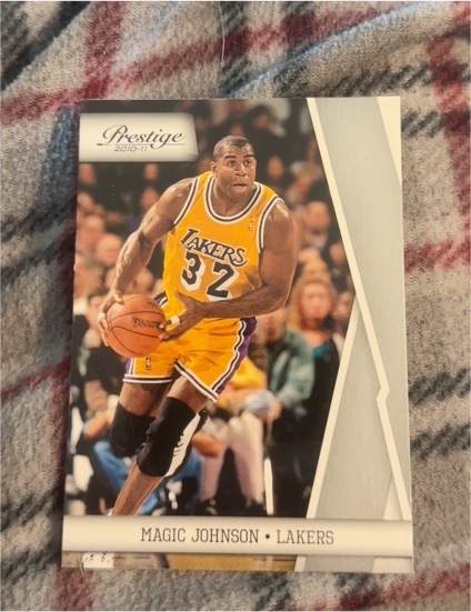 2010-11 Panini Prestige #139 Magic Johnson — front