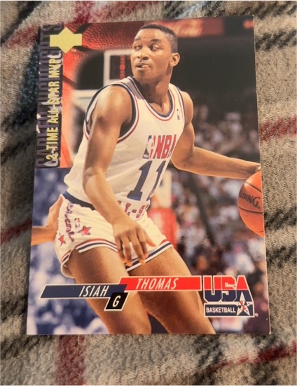 1994 Upper Deck USA Basketball #70 Isiah Thomas — front