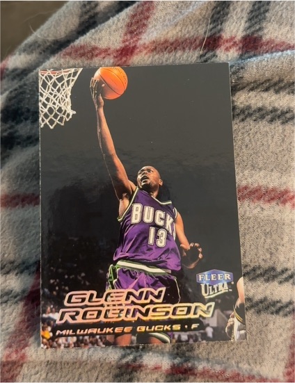 1999-00 Fleer Ultra #93 Glenn Robinson — front