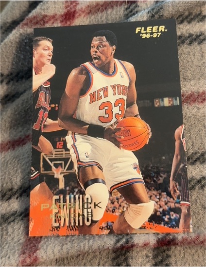 1996-97 Fleer #71 Patrick Ewing — front