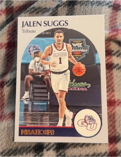 2021 Panini Chronicles Draft Picks Hoops Tribute #53 Jalen Suggs — front