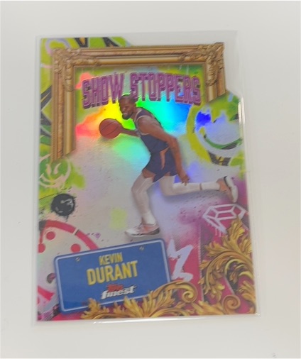 2024-25 Topps Finest #S-20 Kevin Durant Showstoppers — front