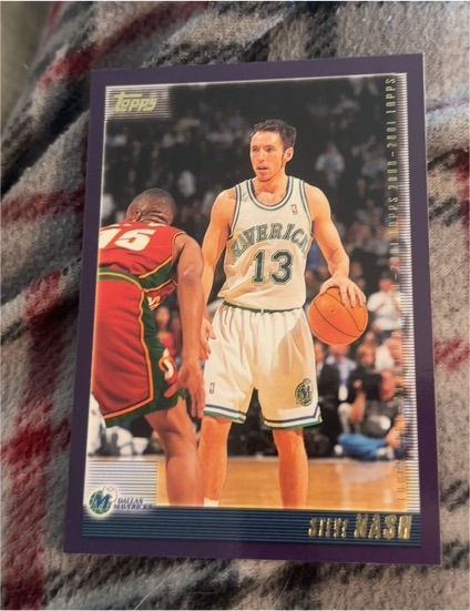2000-01 Topps #241 Steve Nash — front