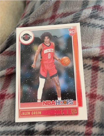 2021-22 Panini NBA Hoops #218 Jalen Green — front