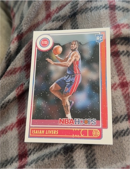 2021-22 Panini NBA Hoops #208 Isaiah Livers — front