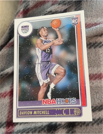 2021-22 Panini NBA Hoops #228 Davion Mitchell — front