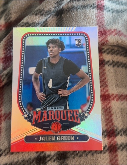 2021 Panini Chronicles Draft Picks Marquee #144 Jalen Green — front