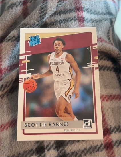 2021 Panini Chronicles Donruss #32 Scottie Barnes — front