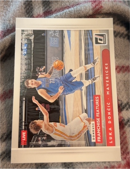 2021-22 Donruss Franchise Features #1 Luka Dončić — front