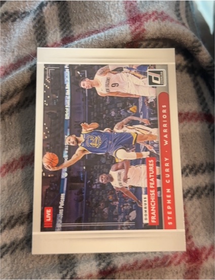 2021-22 Panini Donruss Franchise Features #18 Stephen Curry — front