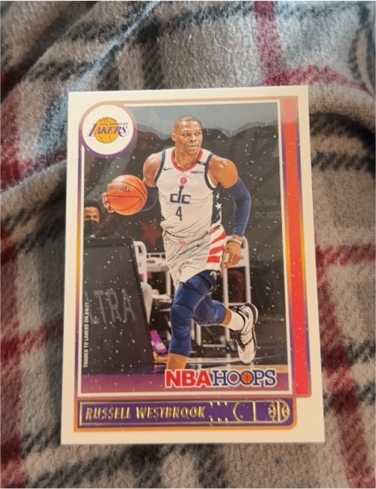 2021-22 Panini NBA Hoops #90 Russell Westbrook — front