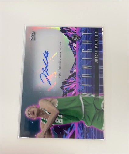 2023-24 Topps Midnight Rookie Horizon Signatures #RHS-JW Jordan Walsh — front