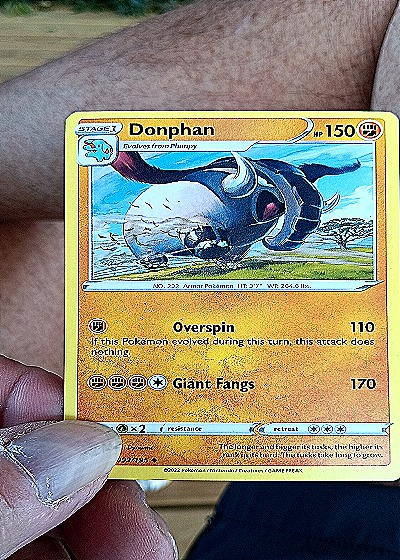 2022 Pokémon #092 Donphan — front