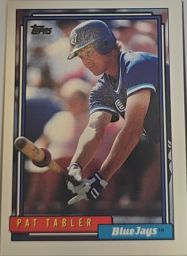 1992 Topps #333 Pat Tabler — front