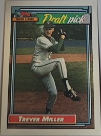 1992 Topps #684 Trever Miller — front