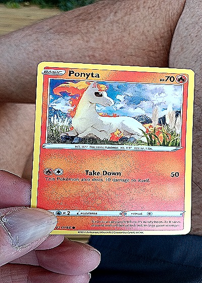 2022 Pokémon SWSH12: Silver Tempest #021 Ponyta — front