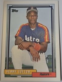 1992 Topps #69 Kenny Lofton Houston Astros — front