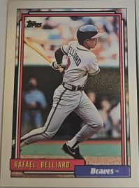 1992 Topps #367 Rafael Belliard — front