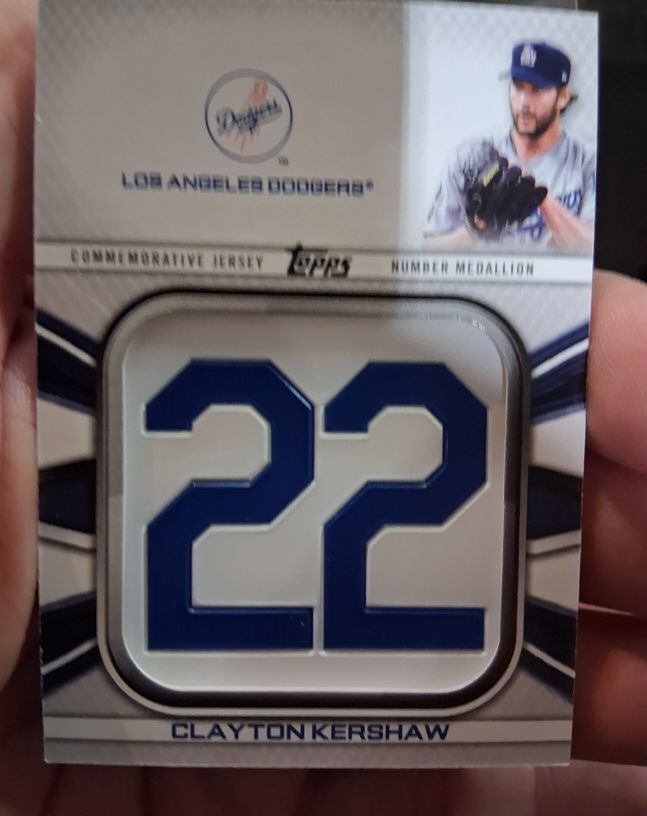 2022 Topps Series 1 #JNM-CK Clayton Kershaw — front