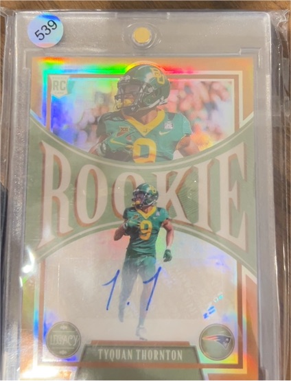 2022 Panini Legacy #179 Tyquan Thornton Rookie Card — front