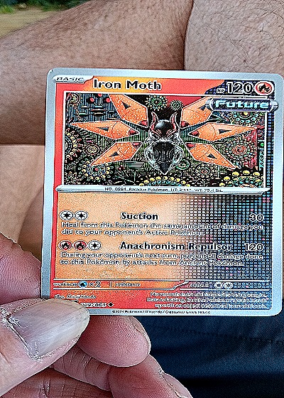 2024 Pokémon Shrouded Fable #009 Iron Moth — front