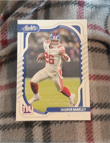 2022 Panini Absolute Football #48 Saquon Barkley — front