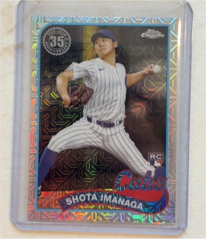 2024 Topps Series 2 1989 Chrome #2T89C-47 Shota Imanaga — front