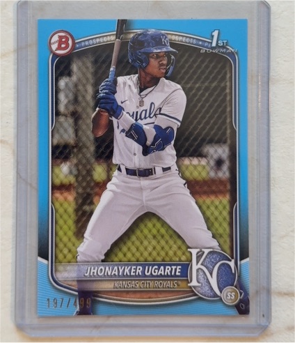 2025 Bowman Baseball #BP-123 Jhonayker Ugarte — front