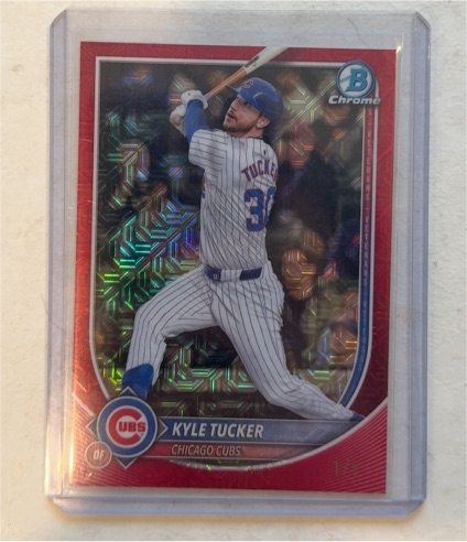 2025 Bowman Chrome #43 Kyle Tucker — front
