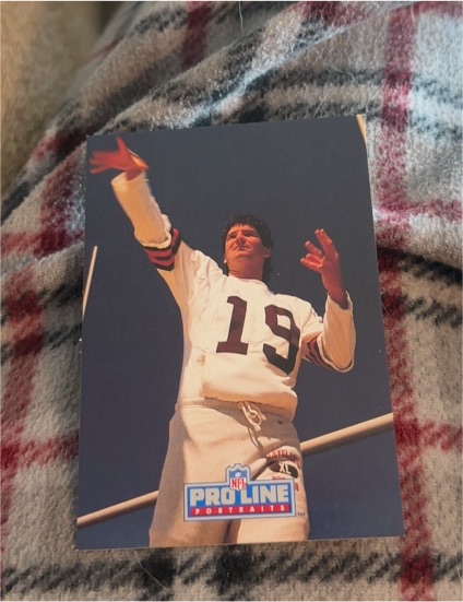 1991 Pro Line Portraits #278 Jim Harbaugh — front