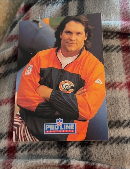 1991 Pro Line Portraits #173 Steve McMichael Chicago Bears — front