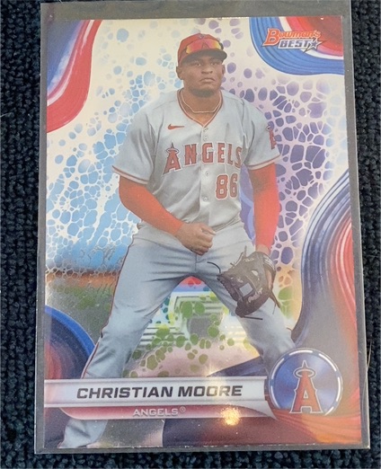 2024 Bowman's Best #TP-9 Christian Moore — front