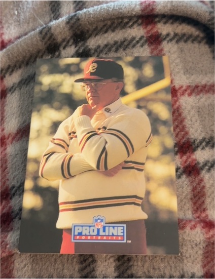 1991 Pro Line Portraits #235 Joe Gibbs — front