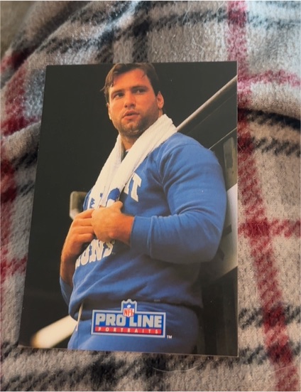 1991 Pro Line Portraits Football Card — front