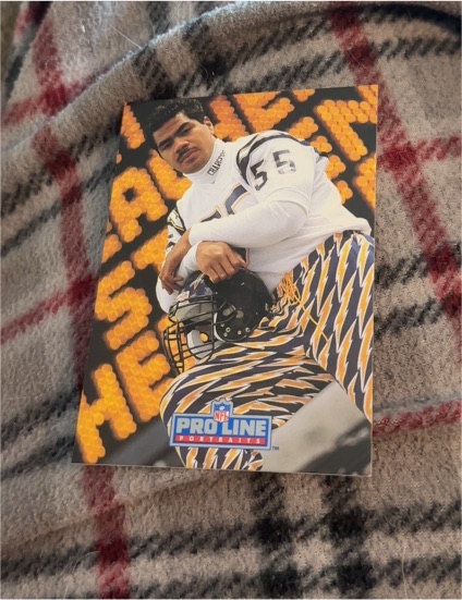 1991 Pro Line Portraits #222 Junior Seau — front