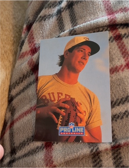 1991 Pro Line Portraits #1 Jim Kelly — front
