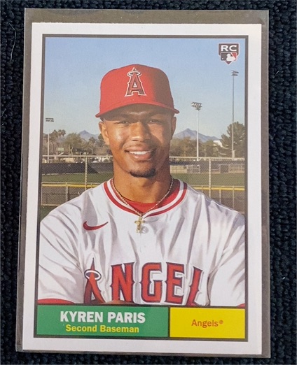 2024 Topps Archives #26 Kyren Paris — front