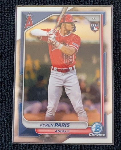2024 Bowman Chrome #64 Kyren Paris — front