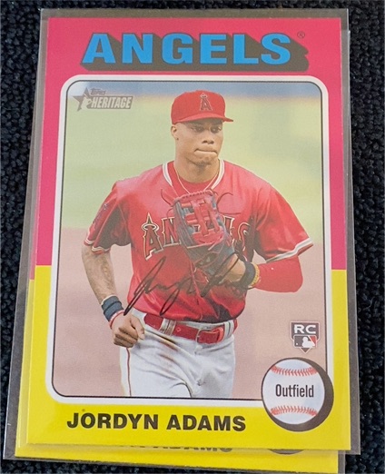 2024 Topps Heritage #396 Jordyn Adams — front