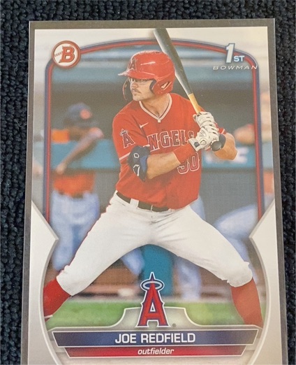 2023 Bowman Draft #BD-122 Joe Redfield — front