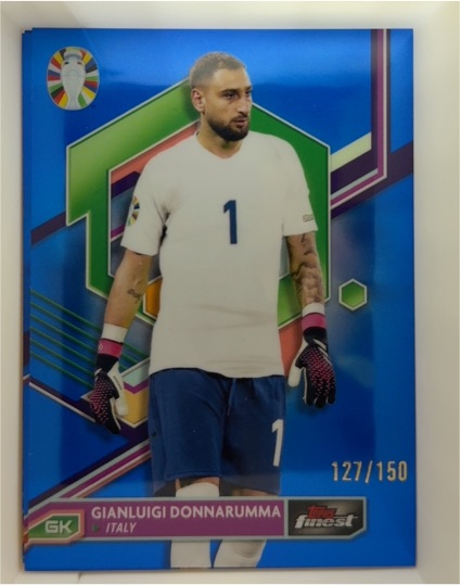 2023 Topps Finest Road to UEFA Euro 2024 #47 Gianluigi Donnarumma — front